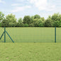 JUNG Vida Geschweißter Drahtzaun Grün 0,8 x 10 m