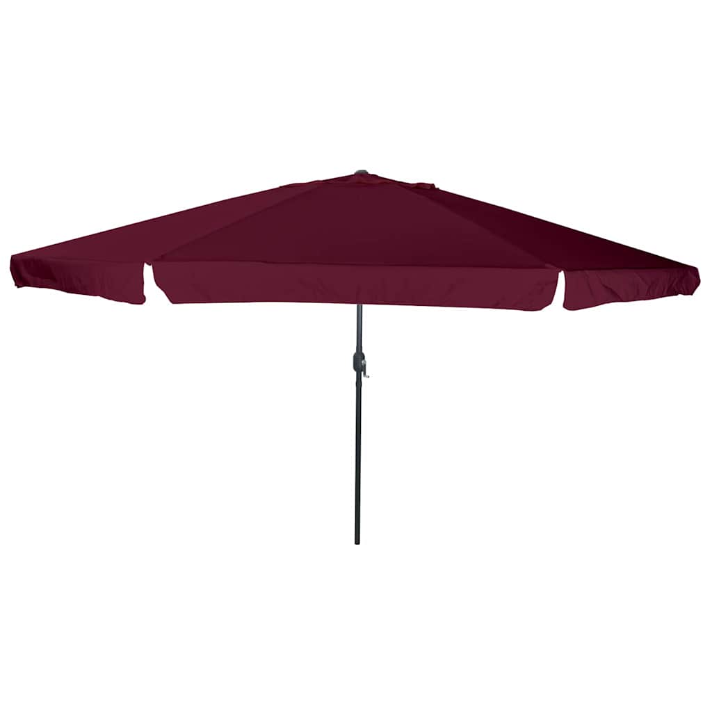 JUNG Vida Garten-Sonnenschirm Bordeauxrot 395 x 395 x 245 cm