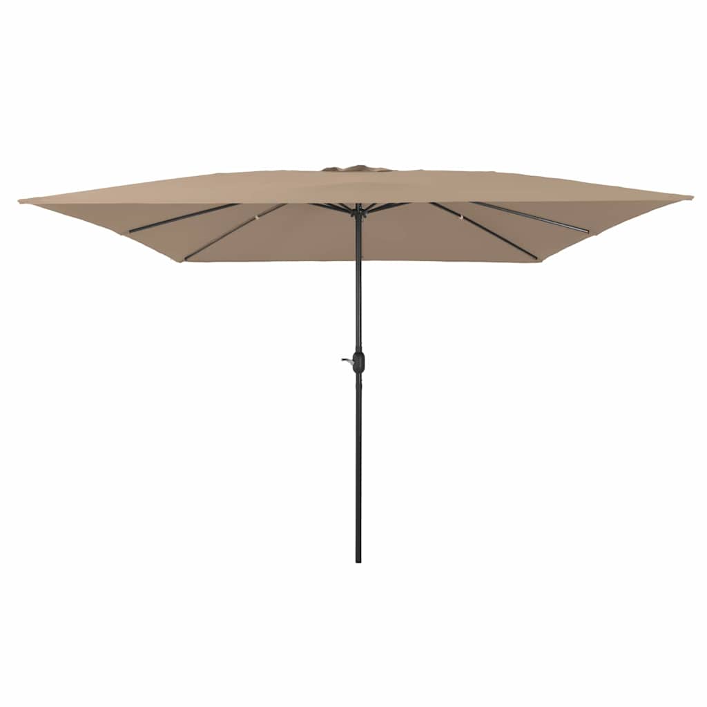 JUNG Vida Garten-Sonnenschirm Taupe 295 x 295 x 245 cm