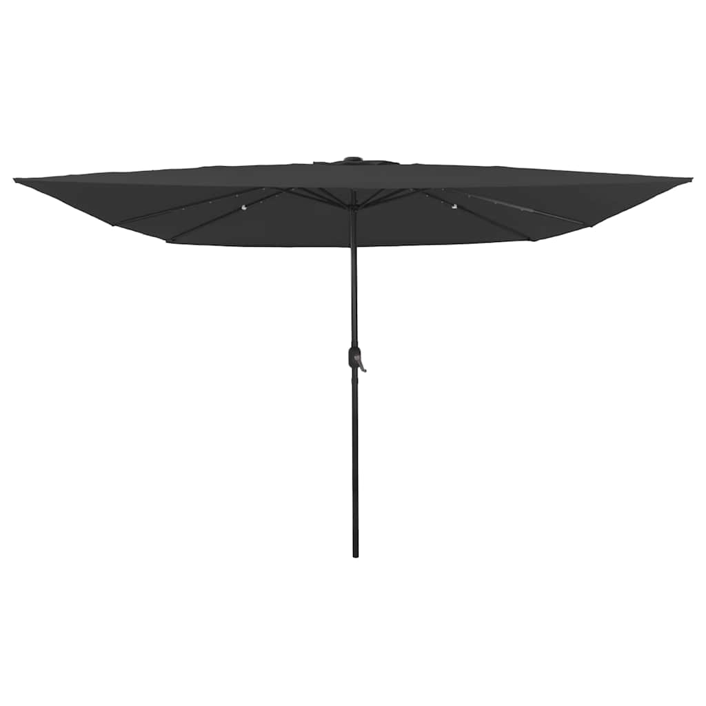 JUNG Vida Garten-Sonnenschirm Anthrazit 295 x 295 x 245 cm