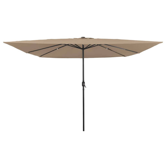 JUNG Vida Garten-Sonnenschirm Taupe 295 x 295 x 245 cm