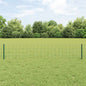 JUNG Vida Zaun mit Pfosten Grün 0,4 x 10 m Stahl und PVC