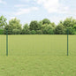 JUNG Vida Zaun mit Pfosten Grün 1 x 25 m Stahl