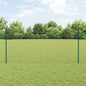 JUNG Vida Zaun mit Pfosten Grün 1,2 x 25 m Stahl