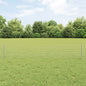 JUNG Vida Zaun mit Pfosten Silber 0,4 x 25 m Stahl