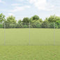 JUNG Vida Zaun mit Pfosten Silber 1,4 x 10 m Stahl