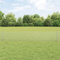 JUNG Vida Zaun mit Pfosten Silber 0,4 x 10 m Stahl