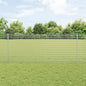 JUNG Vida Zaun mit Pfosten Silber 1 x 10 m Stahl
