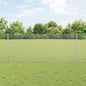 JUNG Vida Zaun mit Pfosten Silber 1 x 10 m Stahl