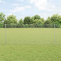 JUNG Vida Zaun mit Pfosten Silber 1 x 10 m Stahl