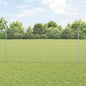 JUNG Vida Zaun mit Pfosten Silber 1,2 x 10 m Stahl