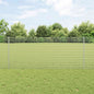 JUNG Vida Zaun mit Pfosten Silber 1 x 25 m Stahl
