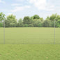 JUNG Vida Zaun mit Pfosten Silber 1,2 x 25 m Stahl