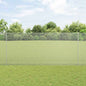 JUNG Vida Zaun mit Pfosten Silber 1,4 x 25 m Stahl