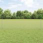JUNG Vida Zaun mit Pfosten Silber 0,5 x 50 m Stahl