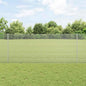 JUNG Vida Zaun mit Pfosten Silber 1 x 50 m Stahl