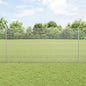 JUNG Vida Zaun mit Pfosten Silber 1,2 x 50 m Stahl