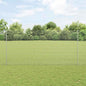 JUNG Vida Zaun mit Pfosten Silber 1,5 x 50 m Stahl