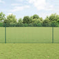 JUNG Vida Zaun mit Pfosten Grün 1 x 25 m Stahl