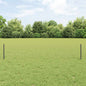 JUNG Vida Zaun mit Pfosten Grau 0,4 x 25 m Stahl