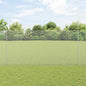 JUNG Vida Zaun mit Pfosten Silber 1,6 x 10 m Stahl