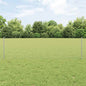 JUNG Vida Zaun mit Pfosten Silber 0,6 x 25 m Stahl