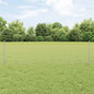 JUNG Vida Zaun mit Pfosten Silber 0,5 x 50 m Stahl