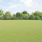 JUNG Vida Zaun mit Pfosten Silber 1,4 x 50 m Stahl