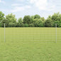 JUNG Vida Zaun mit Pfosten Silber 0,8 x 25 m Stahl