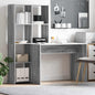 JUNG Vida Schreibtisch Graues Sonoma 138,5 x 55 x 143 cm Holzwerkstoff