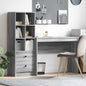 JUNG Vida Schreibtisch mit Schubladen 2 pcs Graues Sonoma