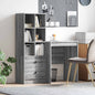 JUNG Vida Schreibtisch mit Schubladen 2 pcs Graues Sonoma