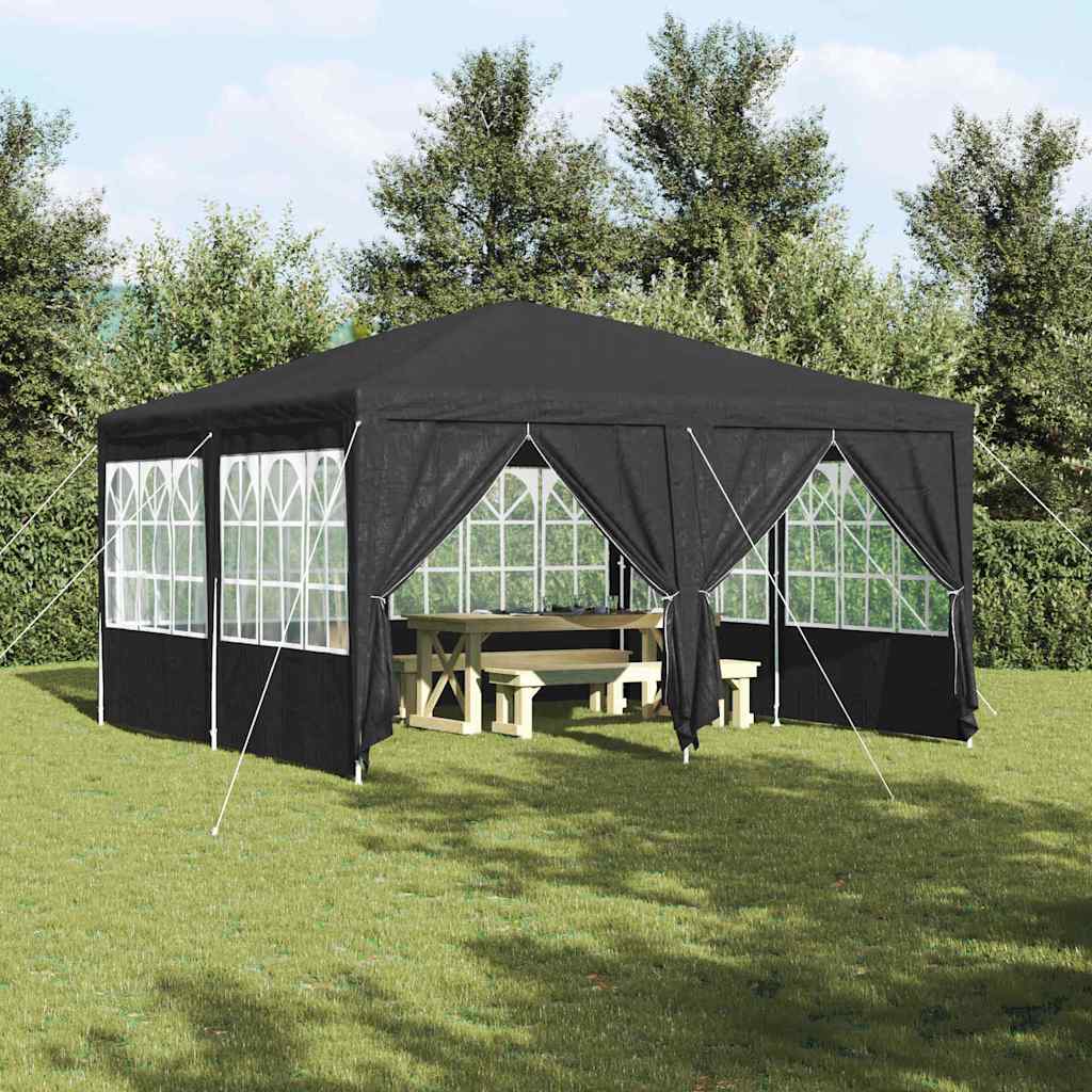 JUNG Vida Party-Zelt Anthrazit 400 x 400 x 266 cm Polyethylen