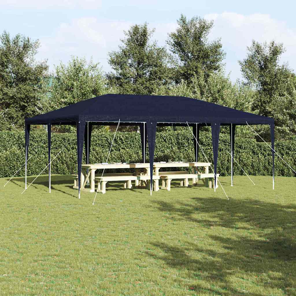 JUNG Vida Party-Zelt Blau 600 x 400 x 266 cm Polyethylen und Stahl