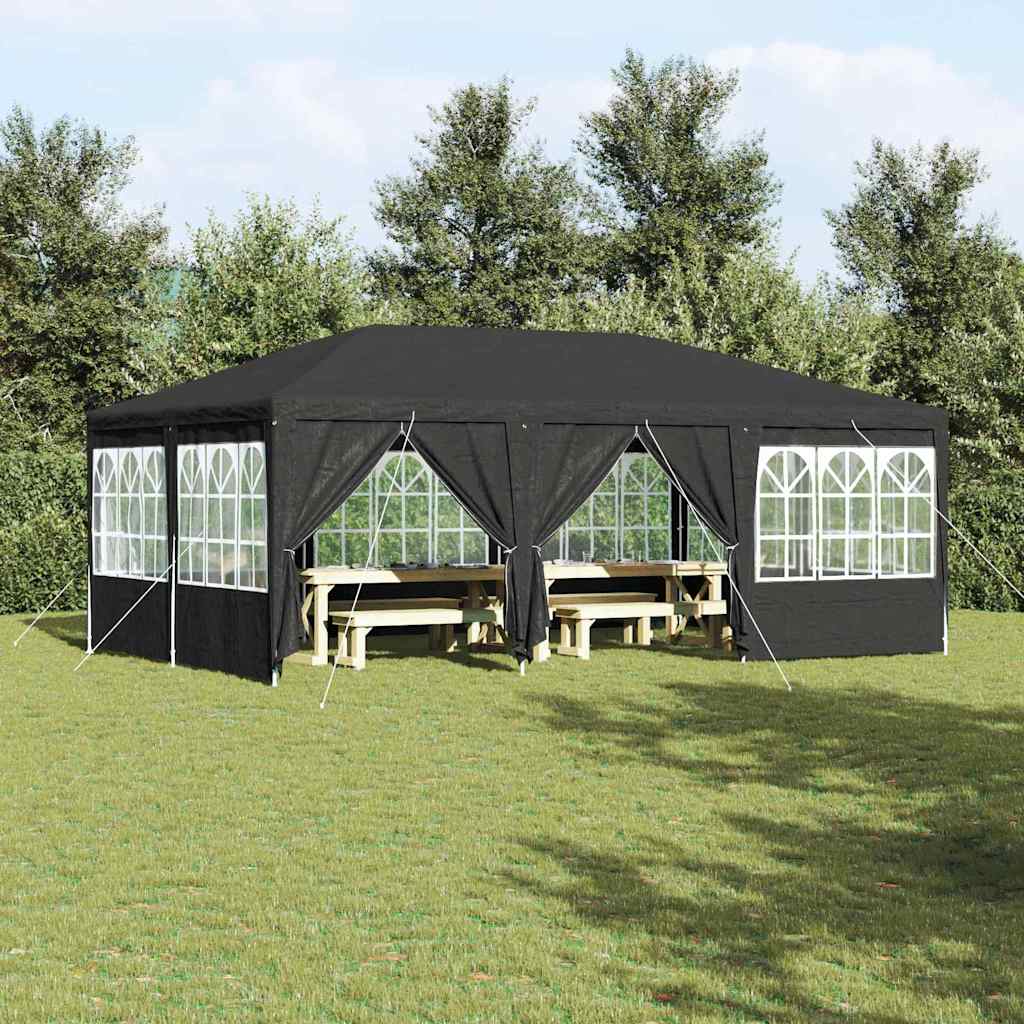 JUNG Vida Party-Zelt Anthrazit 600 x 400 x 266 cm Polyethylen