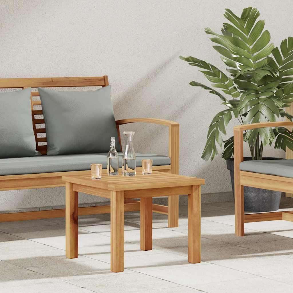JUNG Vida Couchtisch Braun 45 x 45 x 36 cm Massivholz Teak