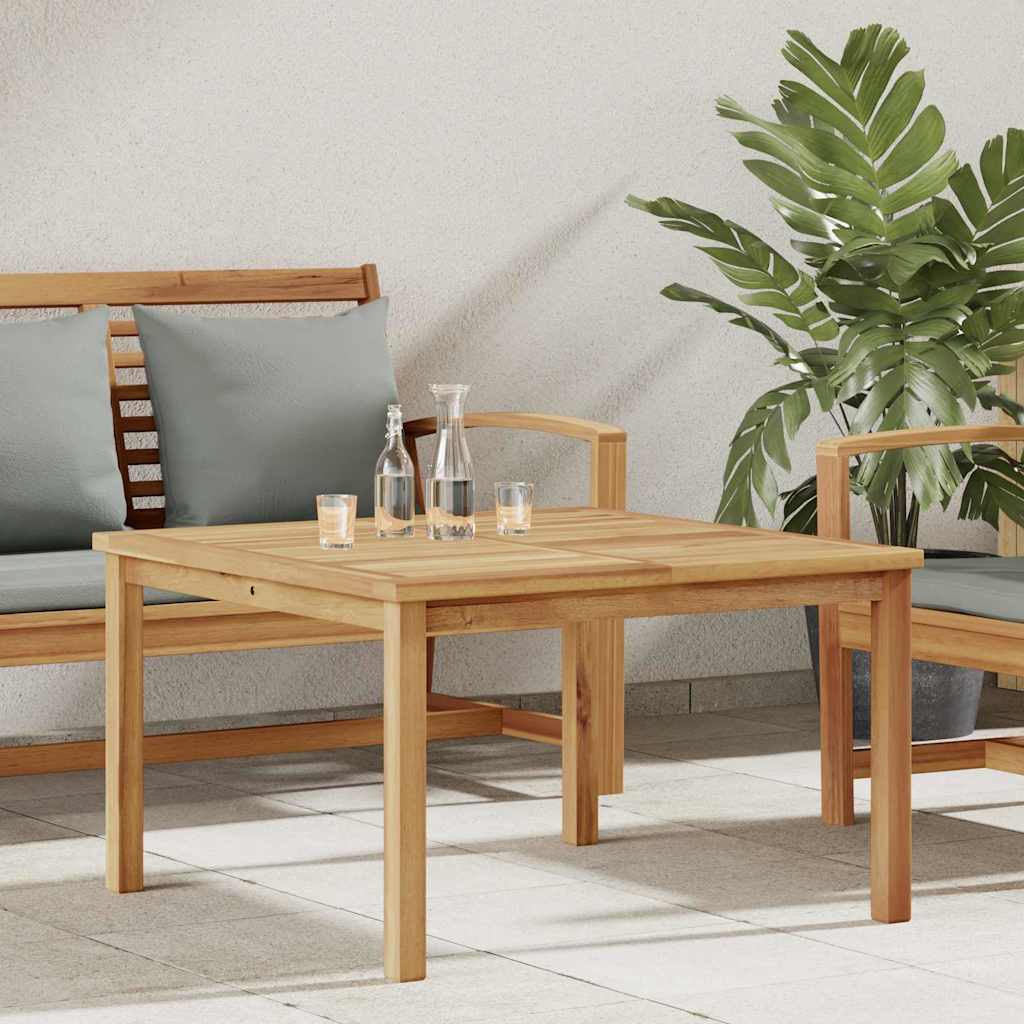 JUNG Vida Couchtisch Braun 85 x 85 x 45 cm Massivholz Teak