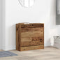 JUNG Vida Schuhschrank mit Regal Altholz 60 x 21 x 57 cm Holzwerkstoff