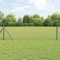 JUNG Vida Hexagonzaun Grau 0,6 x 100 m PVC