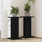 JUNG Vida Pflanzenständer 2 pcs Schwarz Eichen-Optik 30 x 30 x 60 cm