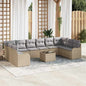 JUNG Vida Gartensofa-set Beige Poly-Rattan