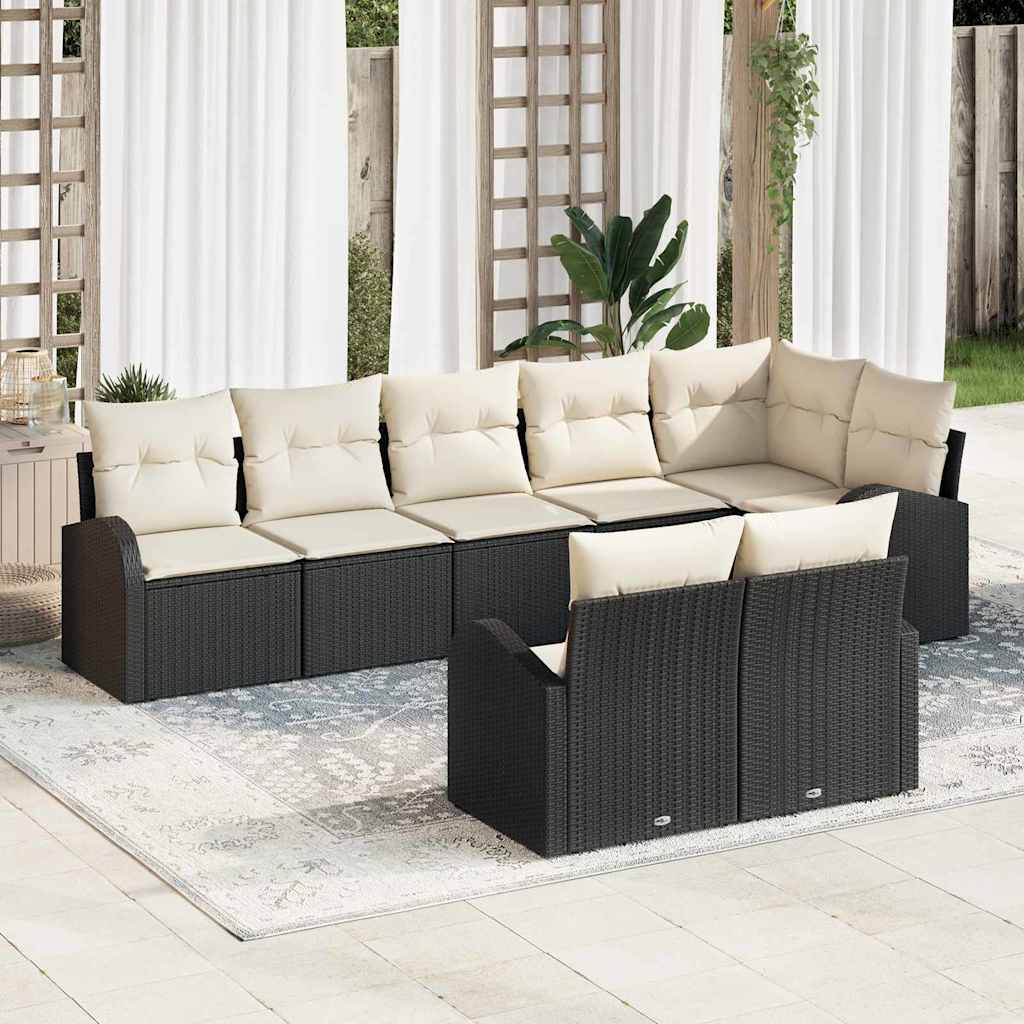 JUNG Vida Gartensofa-set 8 pcs Poly-Rattan