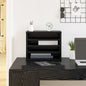 JUNG Vida Schreibtisch Organizer Schwarz Eichen-Optik 36 x 26 x 29,5 cm