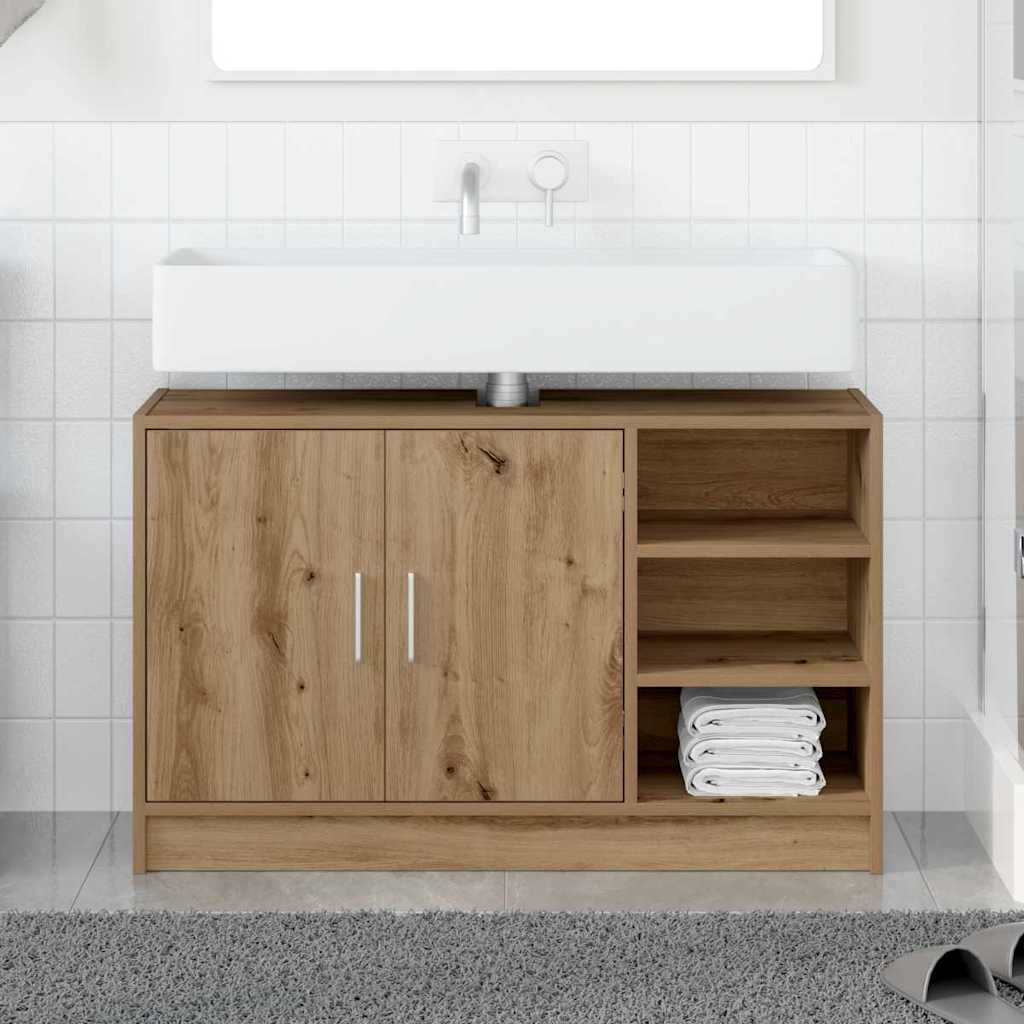JUNG Vida Badezimmerschrank Artisan-Eiche 90 x 29 x 55 cm Holzwerkstoff