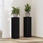 JUNG Vida Pflanzenständer 2 pcs Schwarz Eichen-Optik 17 x 17 x 60 cm