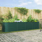 JUNG Vida Hochbeet Grün 400 x 80 x 81 cm Stahl