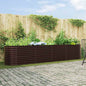 JUNG Vida Hochbeet Braun 400 x 80 x 81 cm Stahl