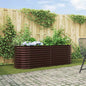 JUNG Vida Hochbeet Braun 240 x 80 x 81 cm Stahl
