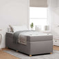 JUNG Vida Bettrahmen mit Matratze Taupe 90 x 190 cm Stoff