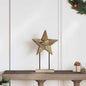 JUNG Vida Weihnachtsstern Braun 31 x 15 x 46 cm Massivholz Teak
